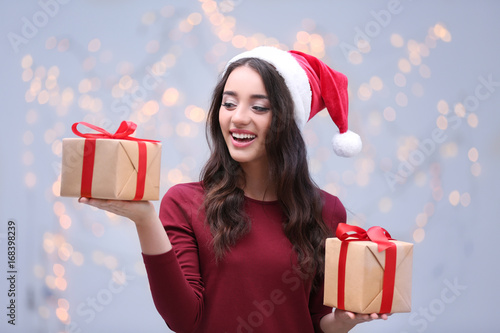 Attractive young lady in Ch...
