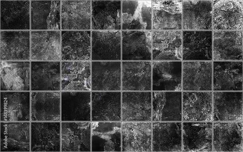 Slate tile ceramic, seamless texture
