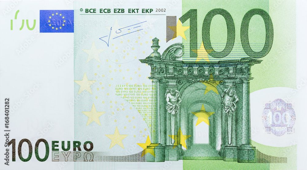 Wunschmotiv: Banknote in one hundred euro. #168401282