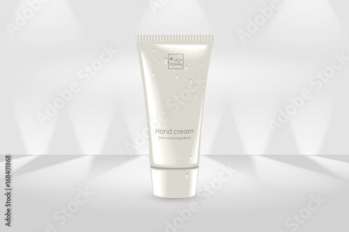basic background lights in perspective with tube