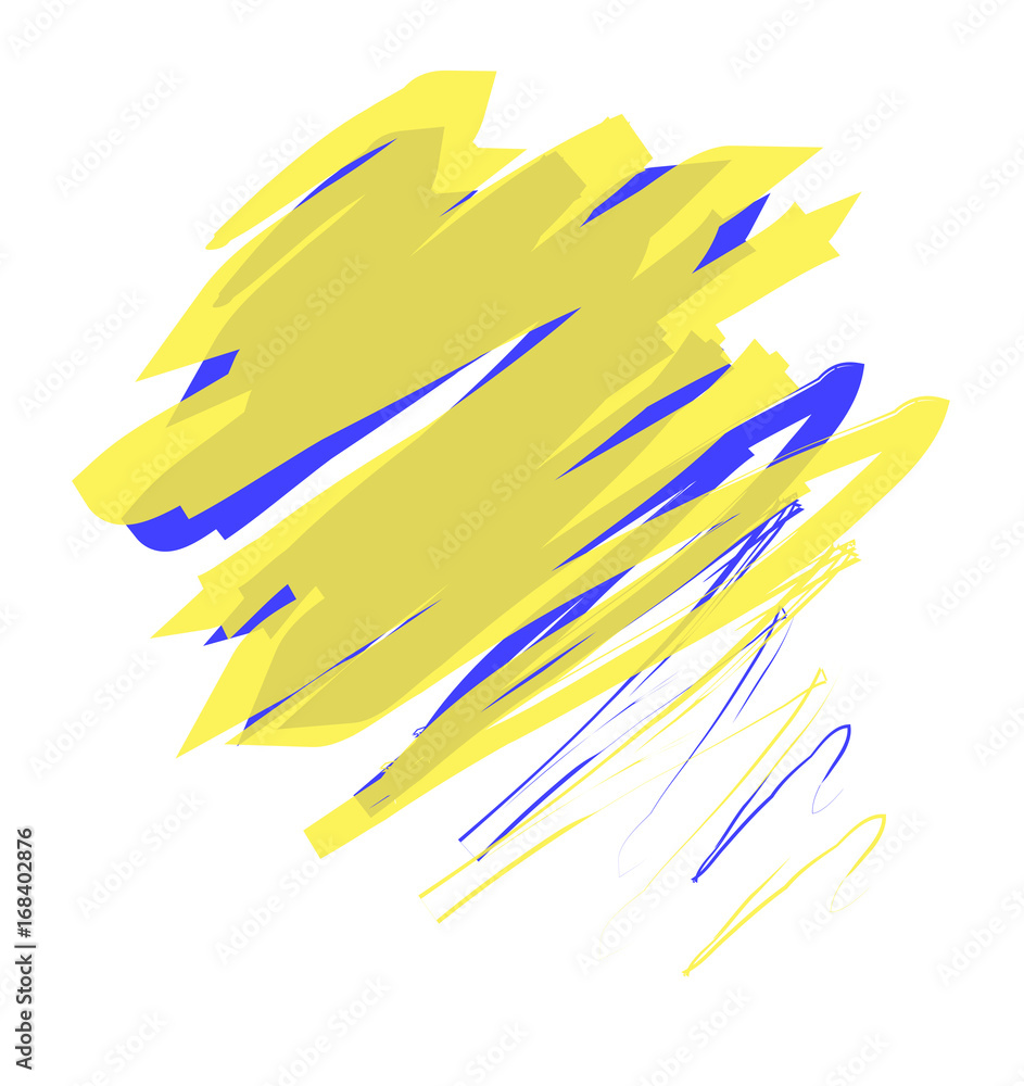 Grunge Colored Strokes Grunge Colored Strokes
