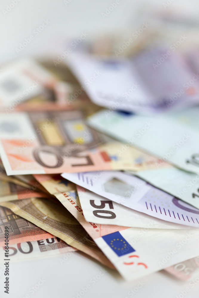 Geldscheine Noten Euro