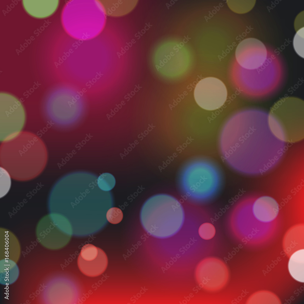 Festive background with bokeh defocused lights Festive background with bokeh defocused lights