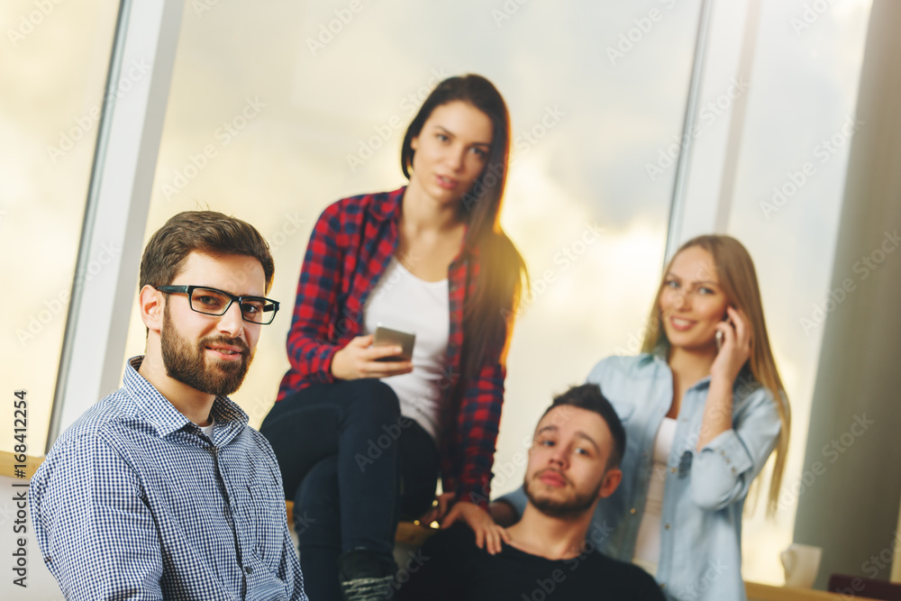 Obraz premium Meeting concept