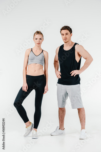 young fit couple