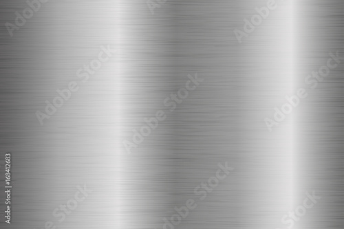 Metal brushed background with scratched surface