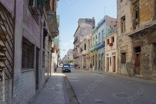 in den Stra  en von Havanna auf Kuba  Karibik