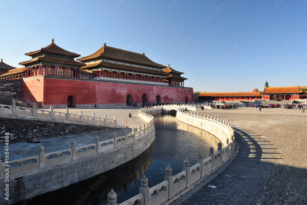 The forbidden city in Beijing,China.
