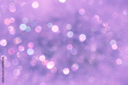 violet blurred background with bokeh lights