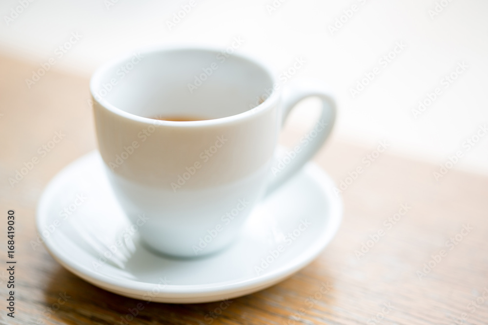 Coffee cup, A cup of hot espresso Coffee cup, A cup of hot espresso