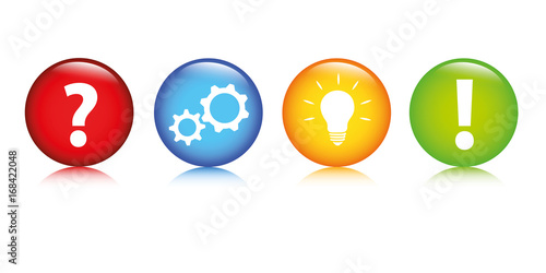 lösung erarbeiten icons