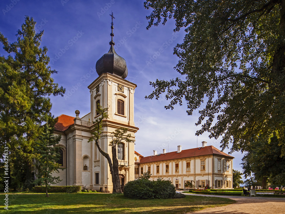 Naklejka premium Loucen castle