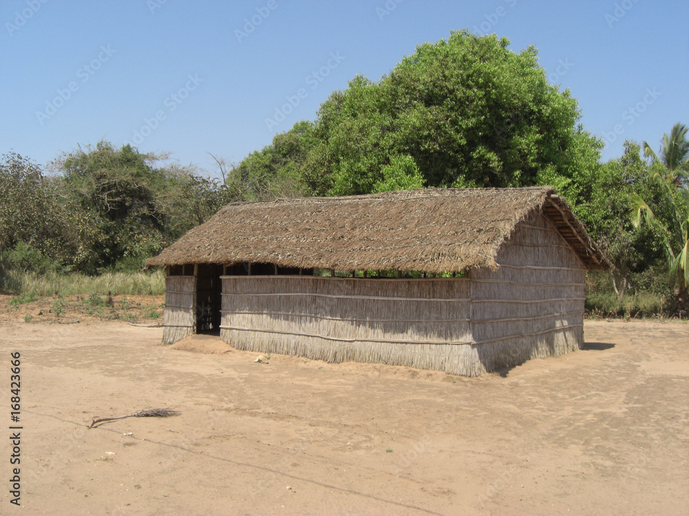 Langhaus in Afrika