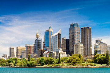 Acrylglasbilder Sydney Hochhaeuser im Zentrum von Sydney  © myphotobank.com.au