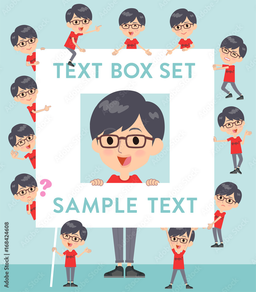red Tshirt Glasse men_text box red Tshirt Glasse men_text box