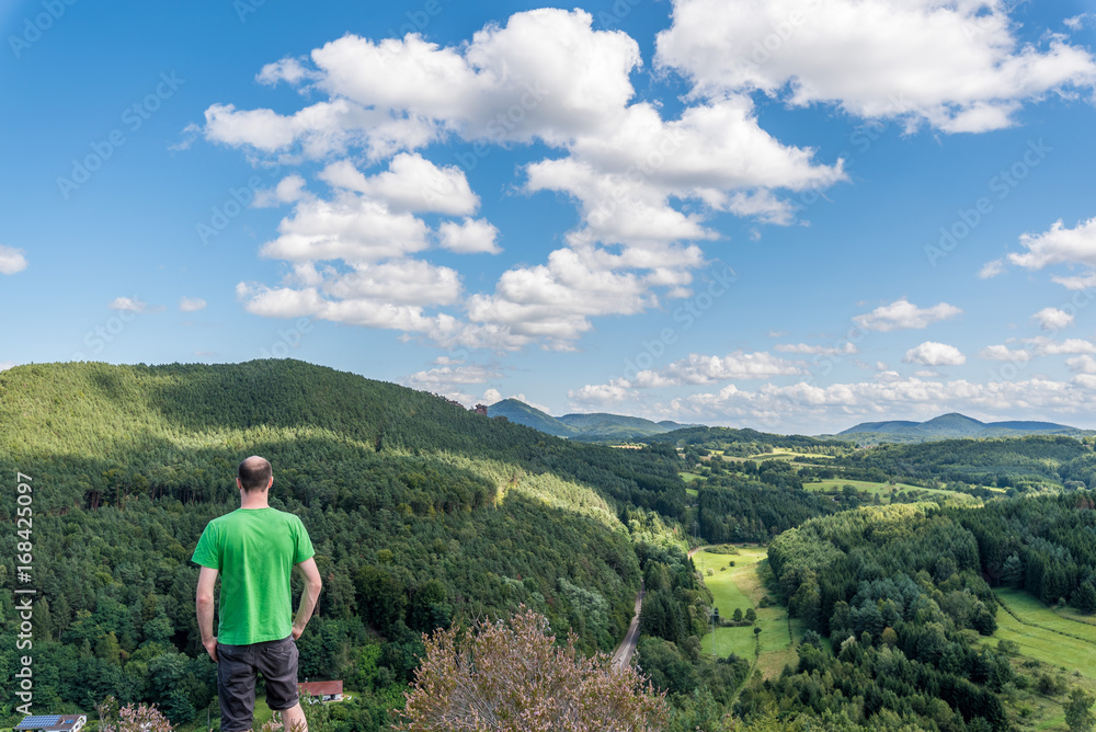 Naklejka premium Nesselbergfels