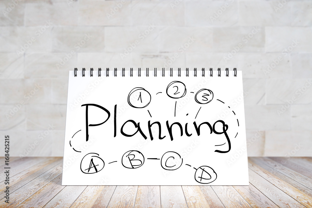 Obraz premium Planning and strategy concept