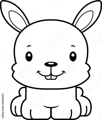Cartoon Smiling Bunny