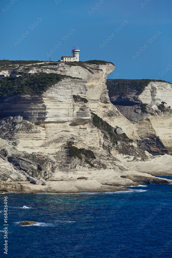 Bonifacio in Corsica panorama