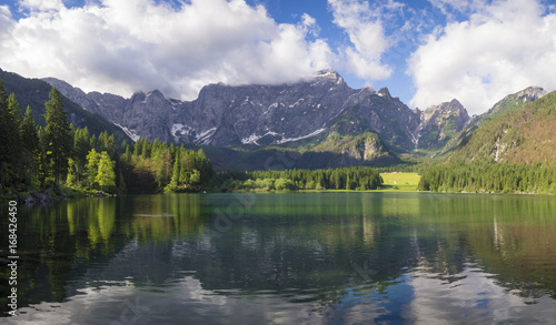 Mountain lake in the Julian Alps in Italy © Mike Mareen