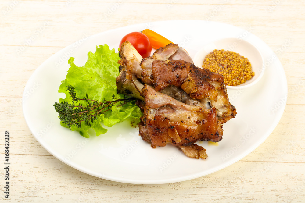 Roasted pork knee Roasted pork knee