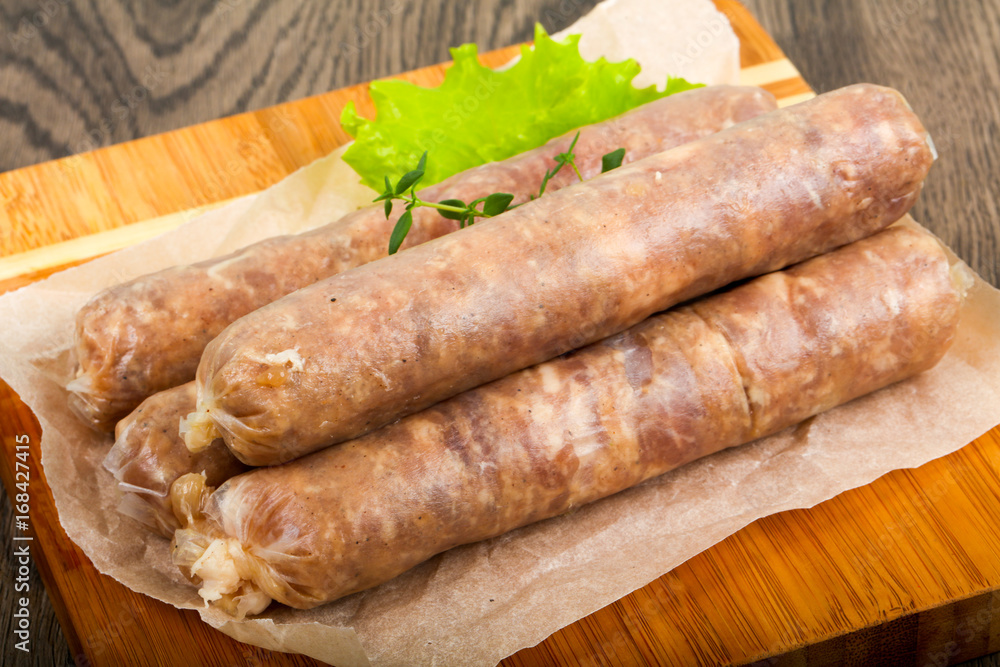 Natural sausages for grill Natural sausages for grill