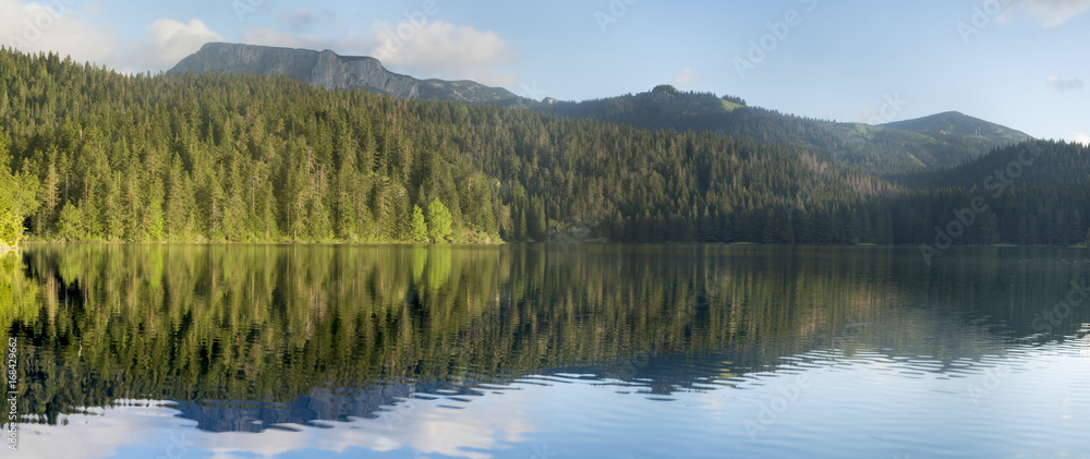 Black lake, Durmitor, Montenegro Black lake, Durmitor, Montenegro