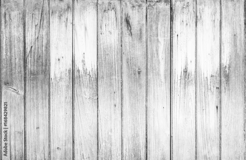 Naklejka premium white wood texture background