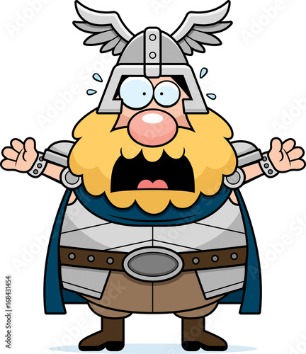 Scared Cartoon Thor