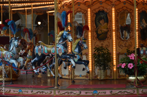 Carousel in Florence , Italy