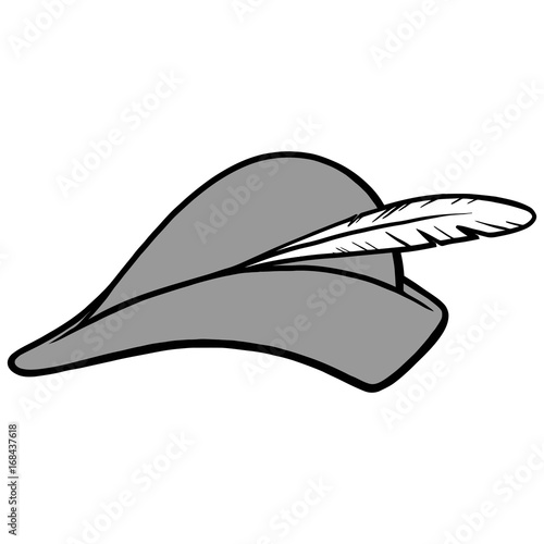 Archer Hat Illustration