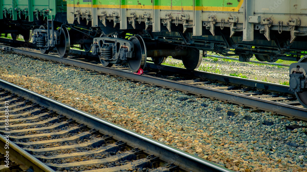 Obraz premium railway cars