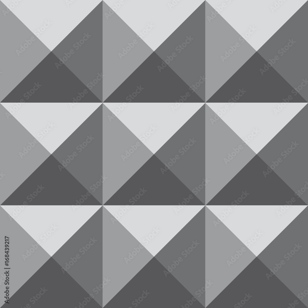 Fototapeta premium Abstract background seamless gray texture geometric background raster copy