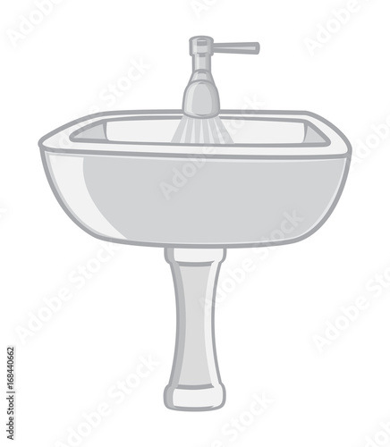 washbasin Sink Design Vector