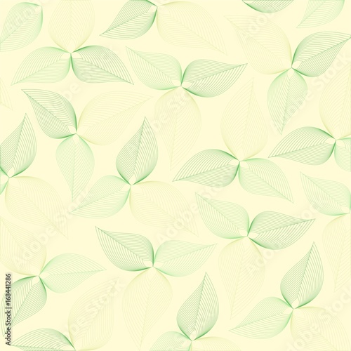 Background with leaves