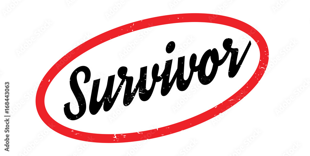 Survivor rubber stamp. Grunge design with dust scratches. Effects can be easily removed for a clean, crisp look. Color is easily changed. Survivor rubber stamp. Grunge design with dust scratches. Effects can be easily removed for a clean, crisp look. Color is easily changed.