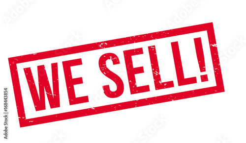 We Sell rubber stamp. Grunge design with dust scratches. Effects can be easily removed for a clean, crisp look. Color is easily changed.