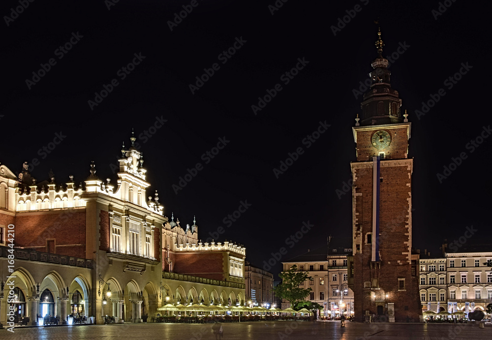 Naklejka premium Kraukau Tuchhallen