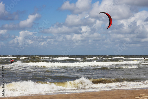 Kitesurfing