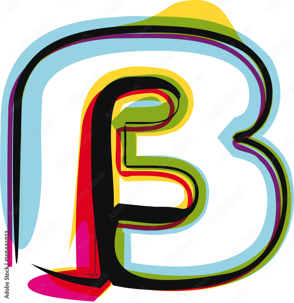 Abstract colorful symbol Abstract colorful symbol