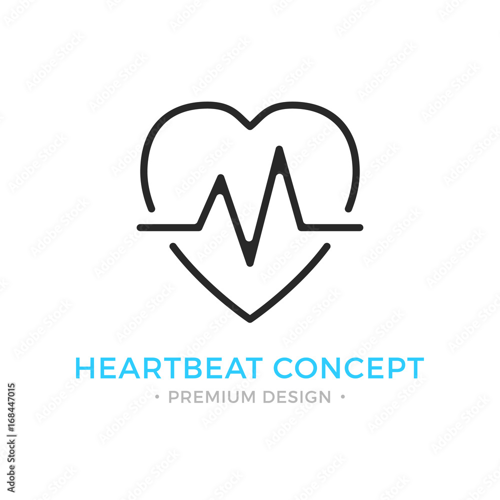 Heartbeat Icon Pulse Heart Beat Healthcare Cardiology Logo Premium Design Vector Thin Line Icon Stock ベクター Adobe Stock Heartbeat Icon Pulse Heart Beat Healthcare Cardiology Logo Premium Design Vector Thin Line Icon Stock ベクター Adobe Stock