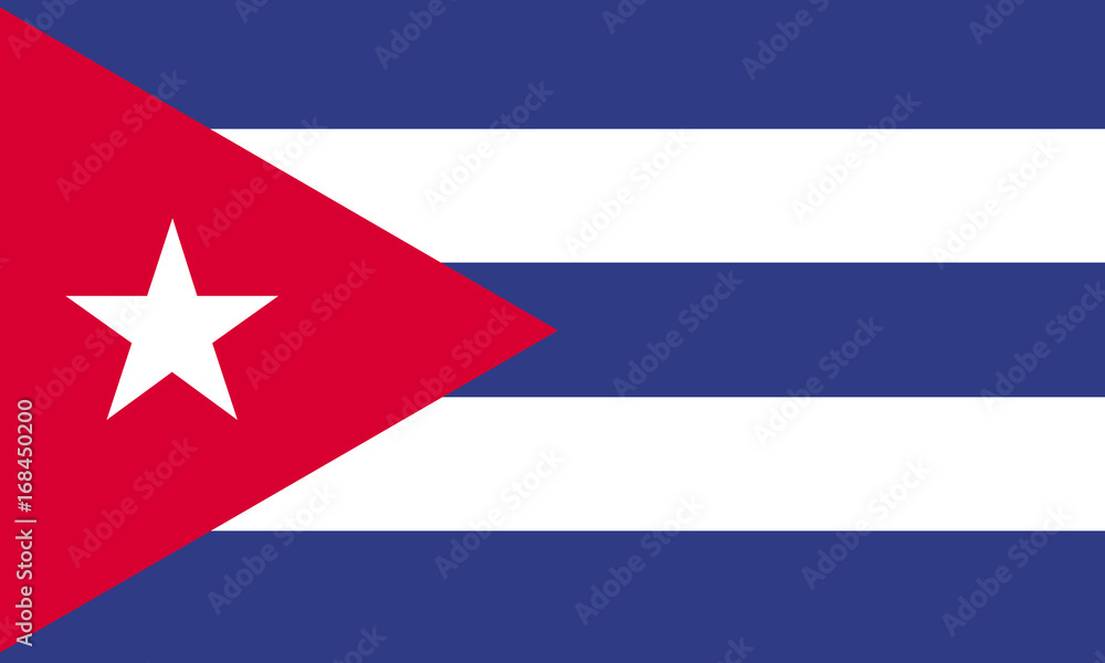 Obraz premium Flag of Cuba