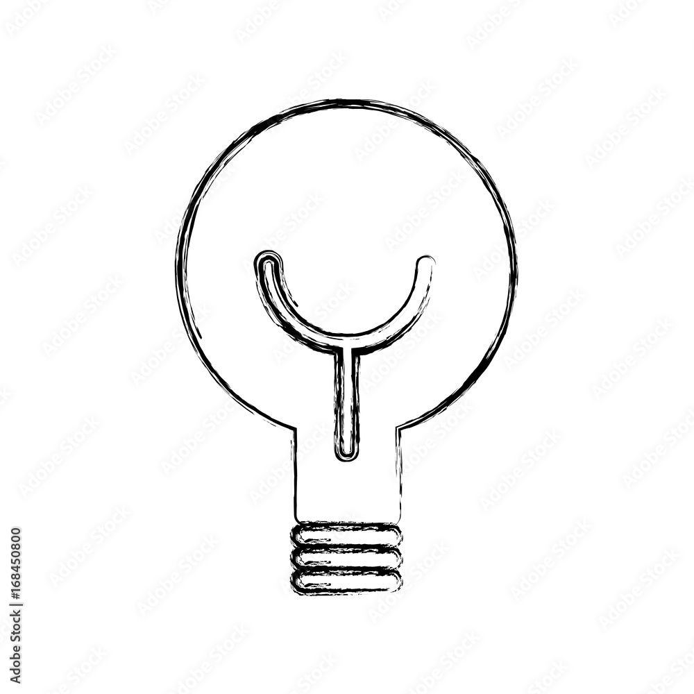 Bulb light energy vector illustration Bulb light energy vector illustration