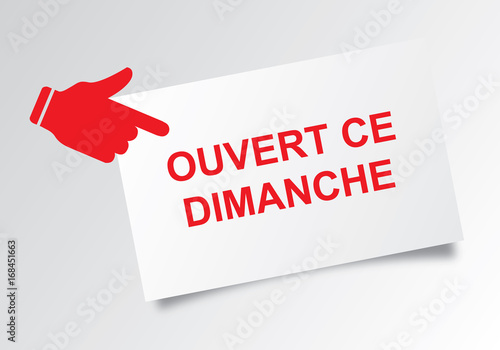 Ouvert ce dimanche