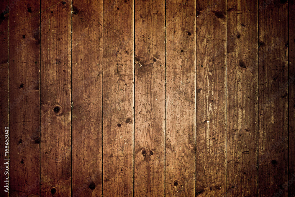Fototapeta premium Rustic wood planks background