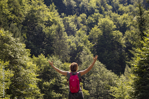 Obraz na płótnie nature girl