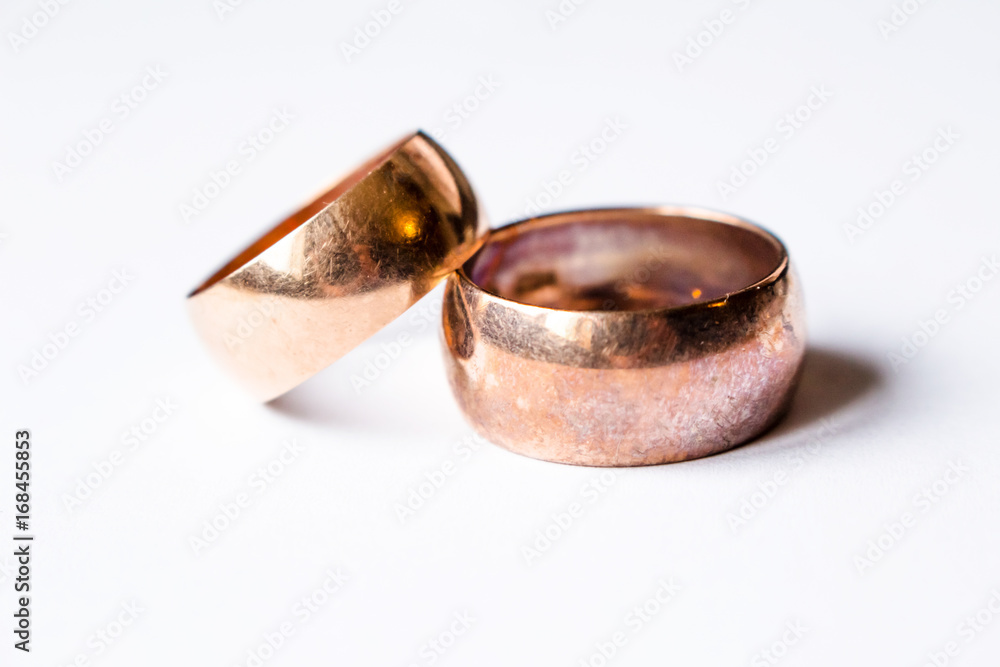 Old gold rings