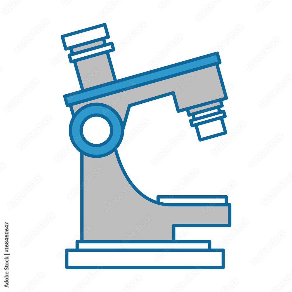 microscope icon over white background vector illustration microscope icon over white background vector illustration