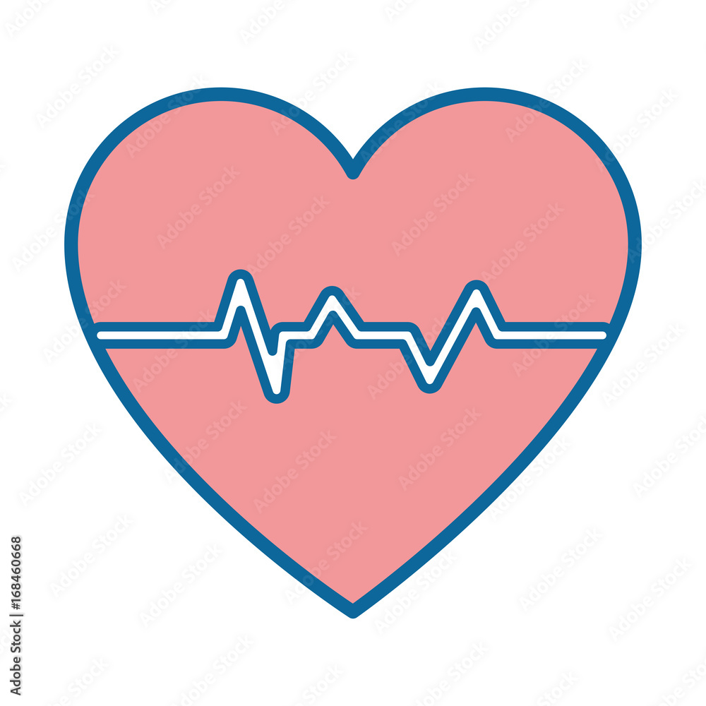 cardio heart icon over white background vector illustration cardio heart icon over white background vector illustration