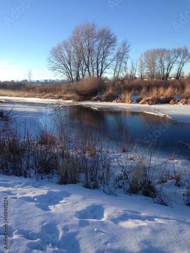 River in Winter © Cody